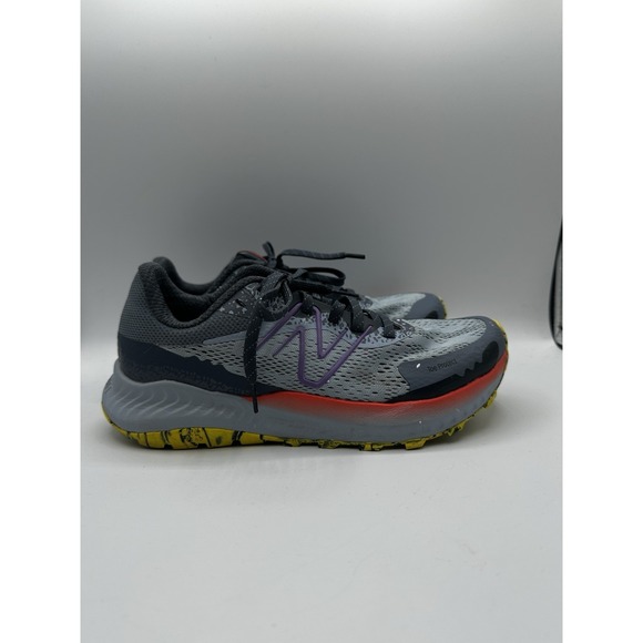 NEW BALANCE Womens Size 8 Dynasoft Nitrel V5 Trail  Grey Multi RUNNING Shoes - Picture 2 of 16